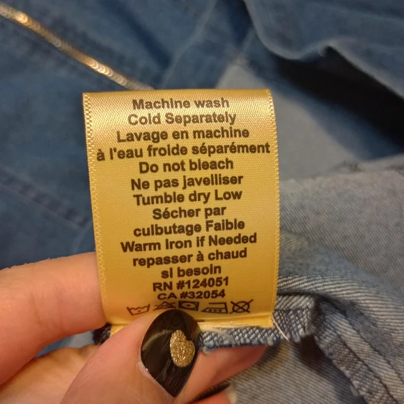 Anthropologie Porridge Rosette Denim Slim Mini Dress feminine romantic - Picture 8 of 11